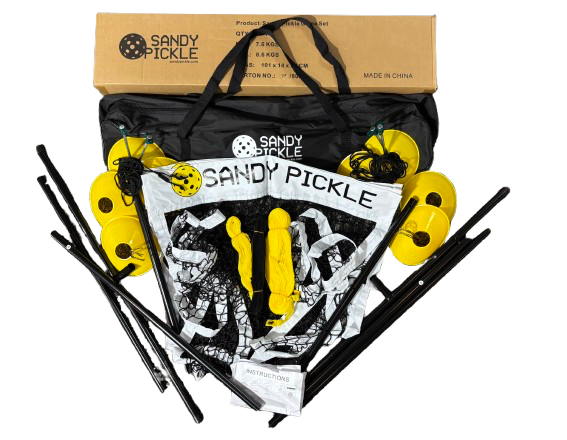 Portable Beach Pickleball Set